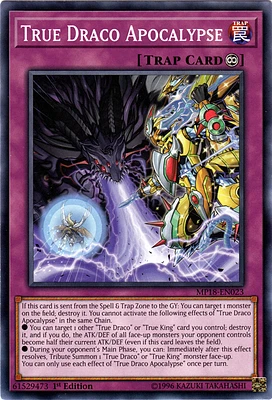 True Draco Apocalypse - MP18-EN023 - Common - 1st Edition