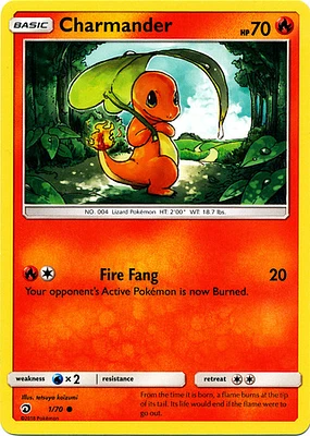 Charmander - 1/70 - Common