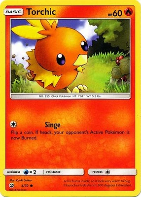 Torchic - 4/70 - Common