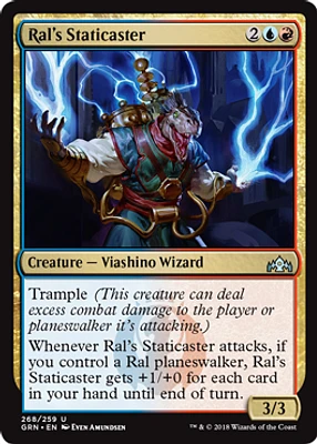 Ral's Staticaster - Planeswalker Deck Exclusive