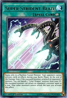 Super Strident Blaze - LED3-EN015 - Rare - 1st Edition