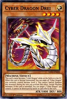 Cyber Dragon Drei - LED3-EN020 - Common - 1st Edition