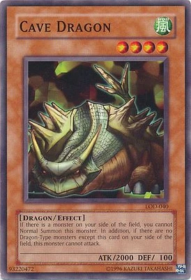 Cave Dragon - LOD-040 - Common - Unlimited Edition