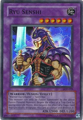Ryu Senshi - LOD-019 - Super Rare - Unlimited Edition