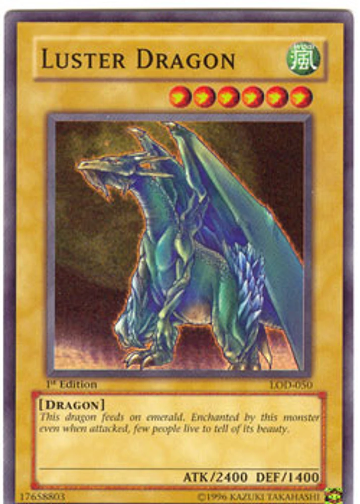 Luster Dragon - LOD-050 - Super Rare - 1st Edition