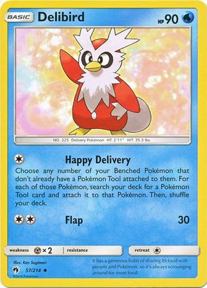 Delibird - 57/214 - Uncommon