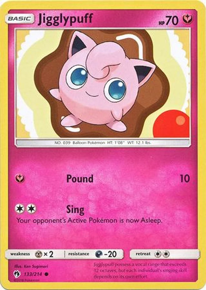 Jigglypuff - 133/214 - Common