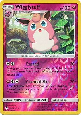 Wigglytuff - 134/214 - Rare - Reverse Holo