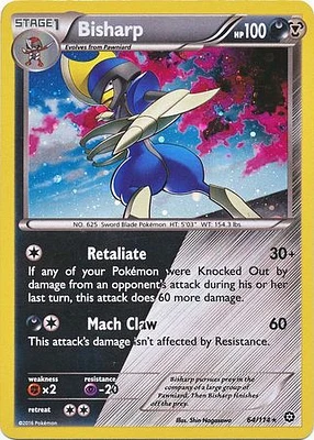 Bisharp - 64/114 Alternate Holo Promo