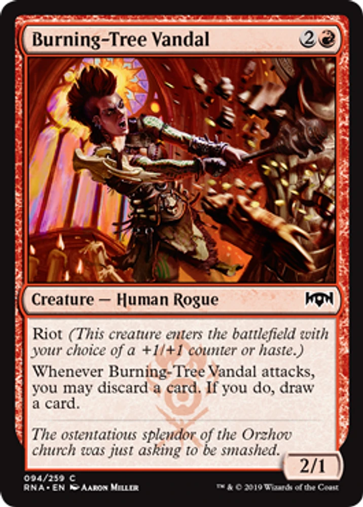 Burning-Tree Vandal - Foil