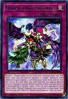 Harpie Lady Elegance - LED4-EN005 - Rare - 1st Edition