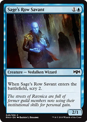 Sage's Row Savant - Foil