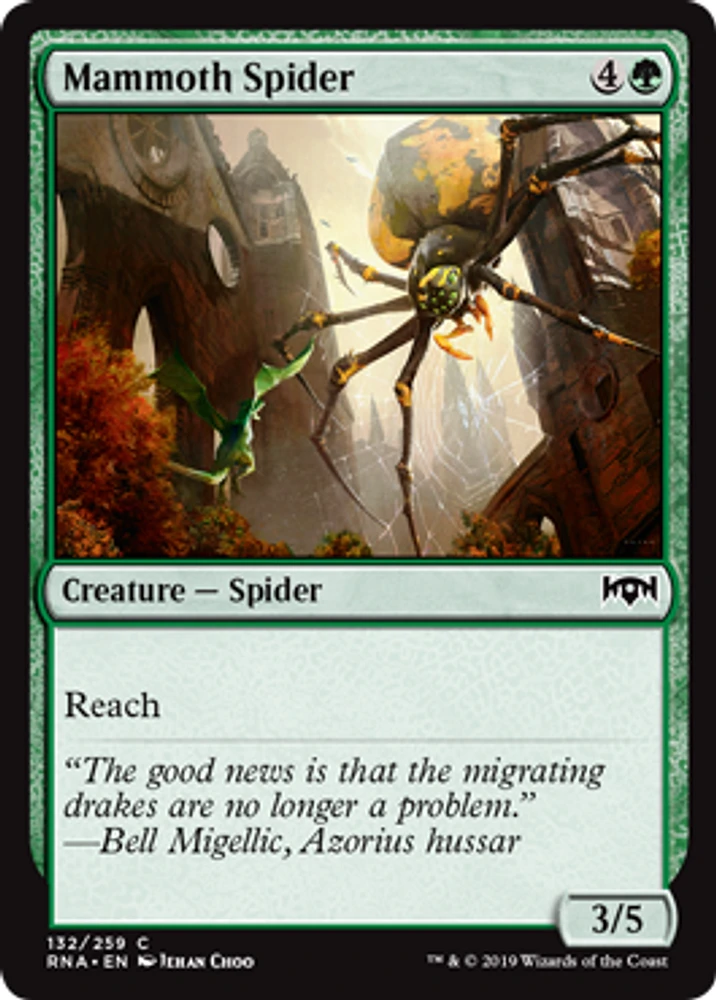 Mammoth Spider - Foil