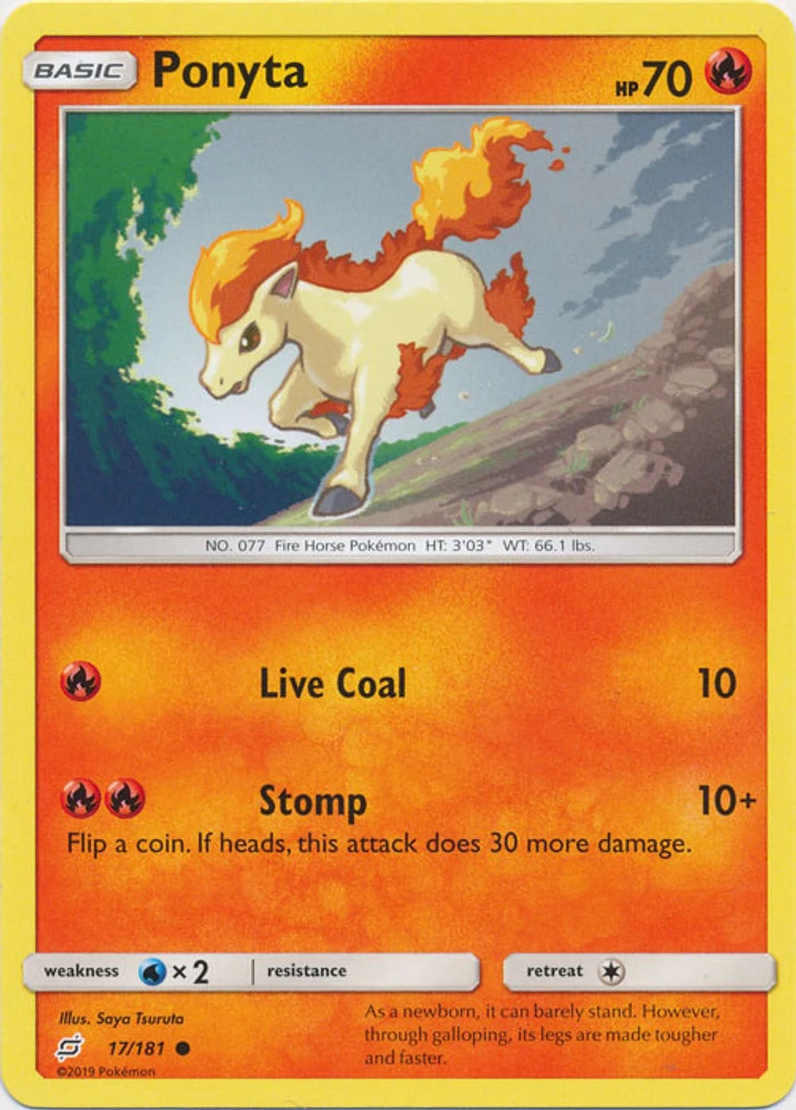 Ponyta - 17/181 - Common