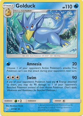 Golduck - 27/181 - Uncommon