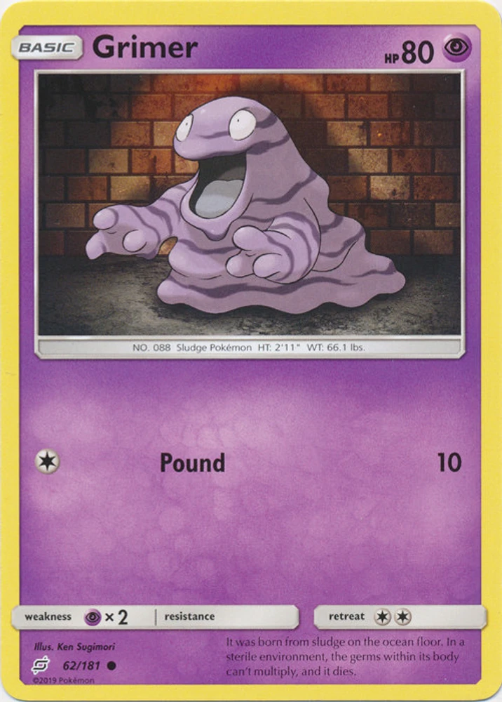 Grimer - 62/181 - Common