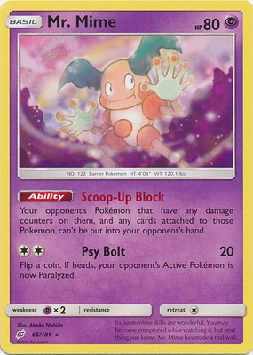 Mr. Mime - 66/181 - Rare