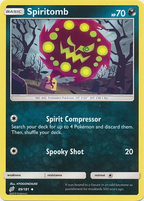 Spiritomb - 89/181 - Uncommon