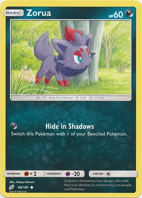 Zorua - 90/181 - Common