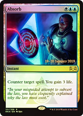 Absorb - Foil - Prerelease Promo