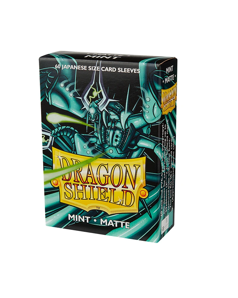 Dragon Shield Sleeves: Japanese Matte Mint (Box Of 60)