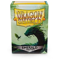 Dragon Shield Sleeves: Matte Emerald (Box Of 100)