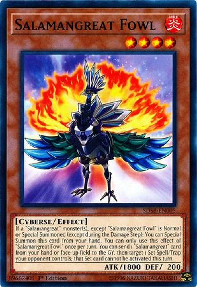 Salamangreat Fowl - SDSB-EN005 - Common - 1st Edition