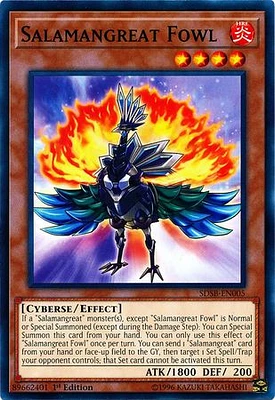 Salamangreat Fowl - SDSB-EN005 - Common - 1st Edition