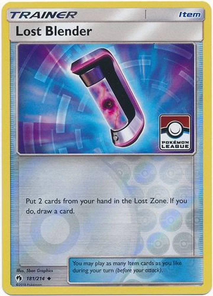 Lost Blender - 181/214 - Pokemon League Promo