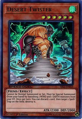 Desert Twister - SBLS-EN019 - Ultra Rare - 1st Edition