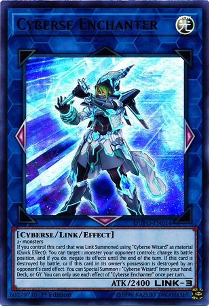 Cyberse Enchanter - DUPO-EN014 - Ultra Rare - 1st Edition