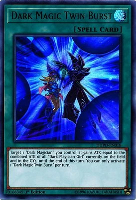 Dark Magic Twin Burst - DUPO-EN018 - Ultra Rare - 1st Edition