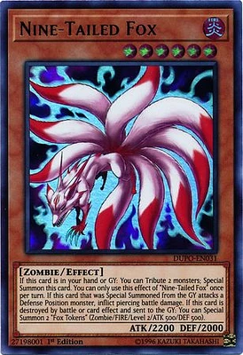 Nine-Tailed Fox - DUPO-EN031 - Ultra Rare - 1st Edition