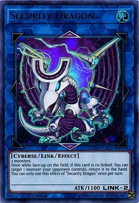 Security Dragon - DUPO-EN037 - Ultra Rare - 1st Edition