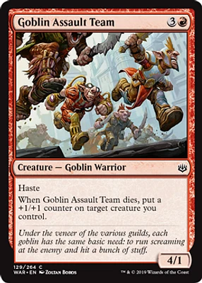 Goblin Assault Team - Foil