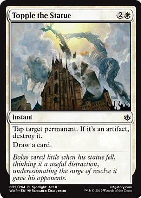 Topple the Statue - Foil