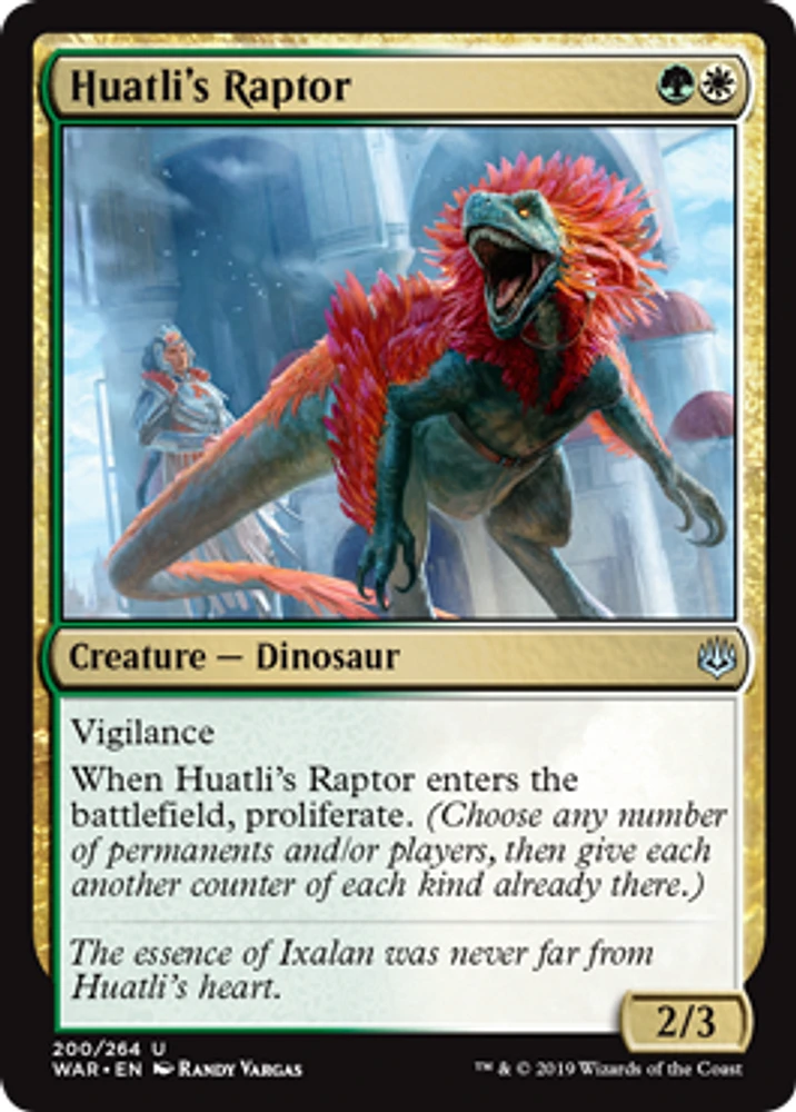 Huatli's Raptor