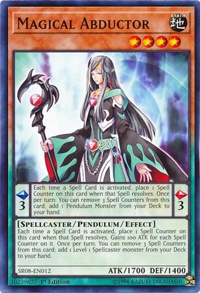 Magical Abductor - SR08-EN012 - Common - 1st Edition