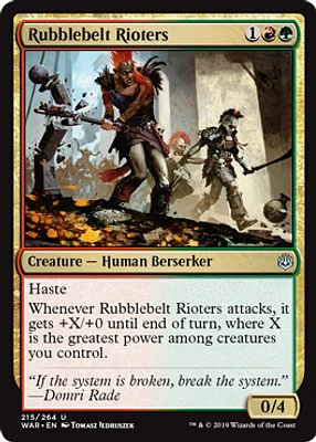 Rubblebelt Rioters