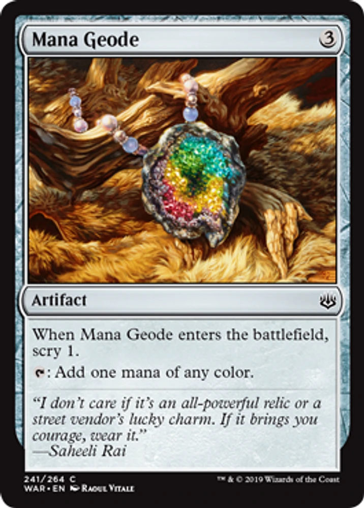 Mana Geode - Foil