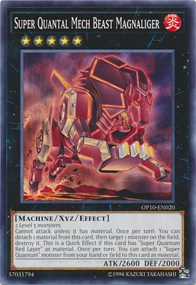 Super Quantal Mech Beast Magnaliger - OP10-EN020 - Common - Unlimited Edition