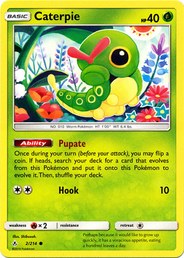 Caterpie - 2/214 - Common