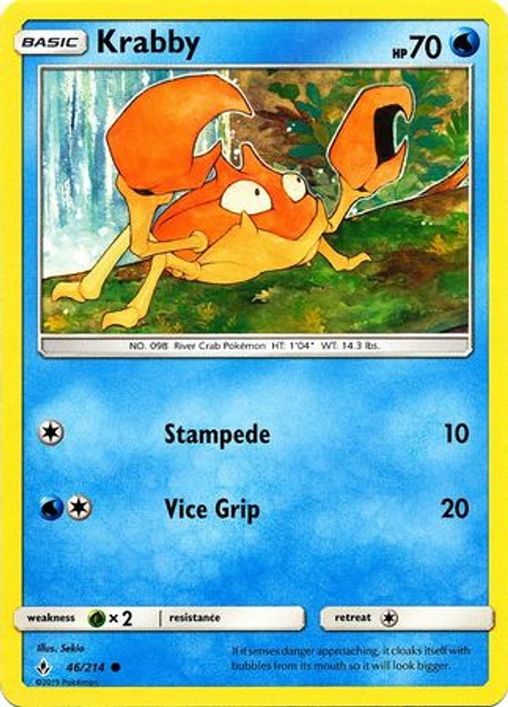 Krabby - 46/214 - Common