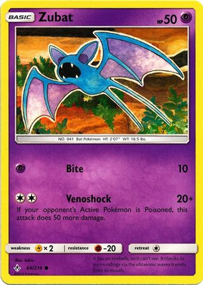 Zubat - 64/214 - Common