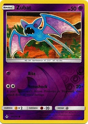 Zubat - 64/214 Common Reverse Holo