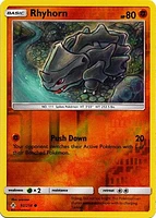 Rhyhorn - 92/214 Common Reverse Holo