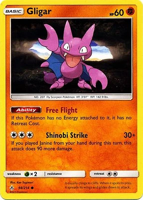 Gligar - 98/214 - Common