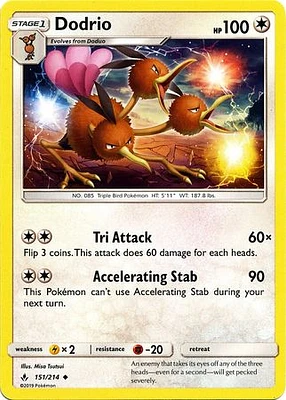 Dodrio - 151/214 - Uncommon