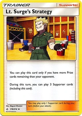 Lt. Surge's Strategy - 178/214