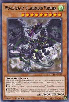 World Legacy Guardragon Mardark - DANE-EN018 - Rare